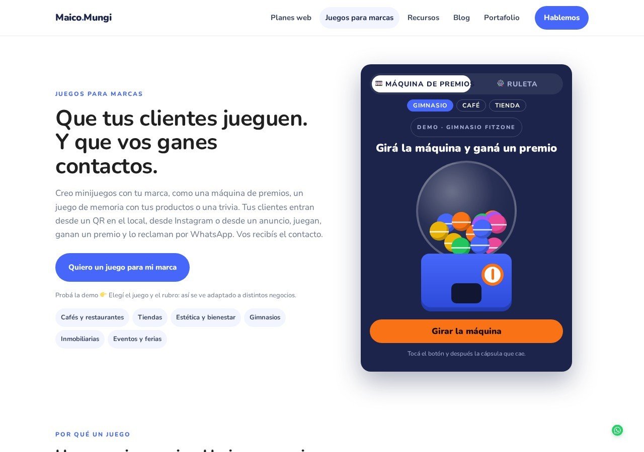 Juegos para marcas